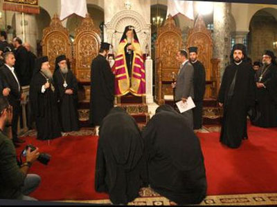 Ο Βαρθολομαίος στον πανηγυρικό εσπερινό του Αγίου Δημητρίου